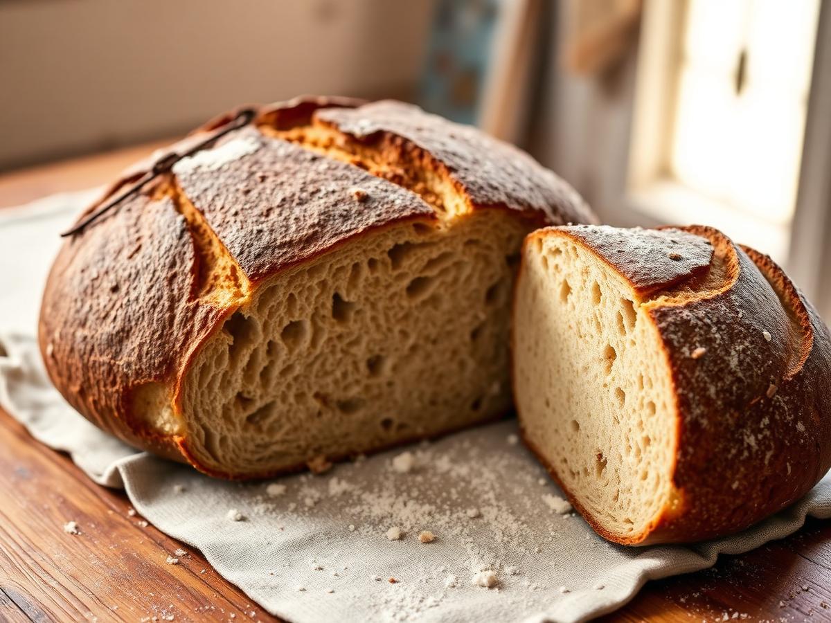 Pan integral sin amasar (en olla)